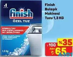FİNİSH BULAŞIK MAKİNESİ TUZU 1,3 KG fiyat ve kampanya bilgisi